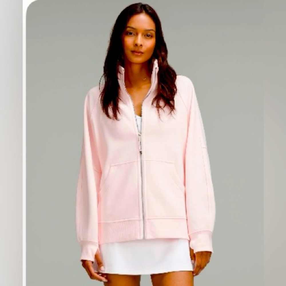 Scuba Oversized Funnel-Neck Full Zip M/L